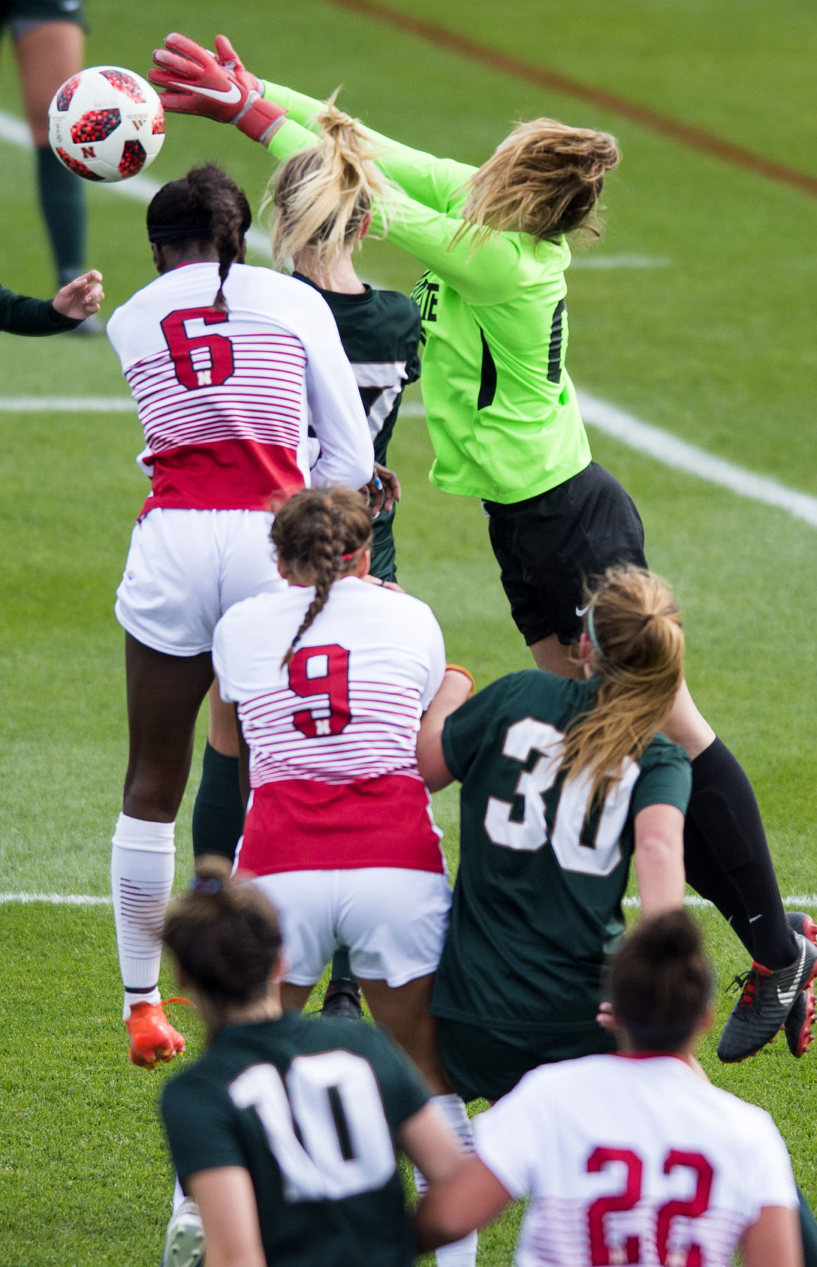 Michigan State vs. Nebraska soccer, 10/24